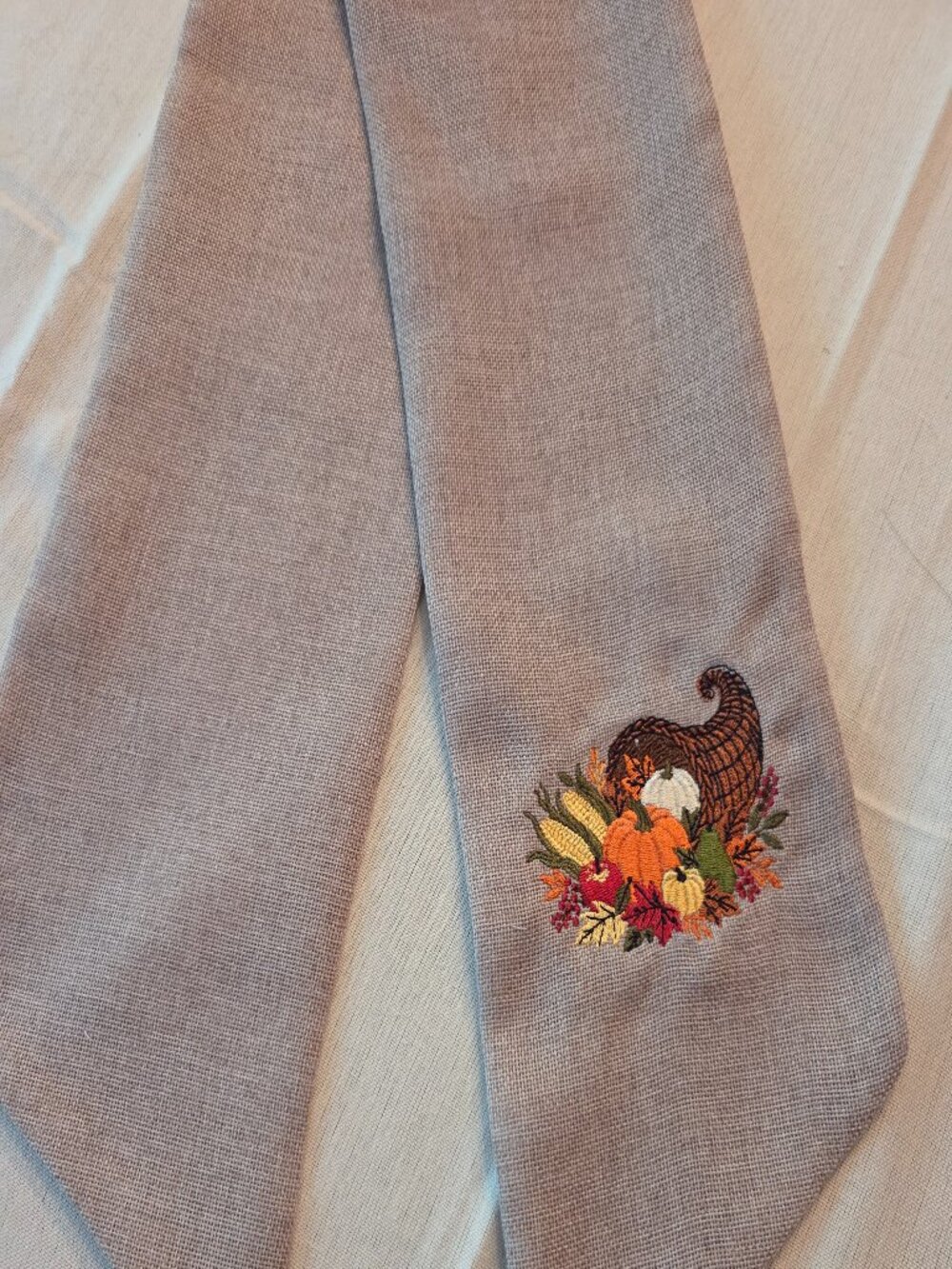 Cornucopia Fall Wreath Sash--$25, plus shipping